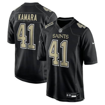 Alvin Kamara New Orleans Saints Fashion Game Jersey - Carbon Black | Nike for sale