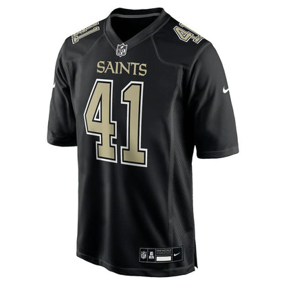 Alvin Kamara New Orleans Saints Fashion Game Jersey - Carbon Black | Nike for sale