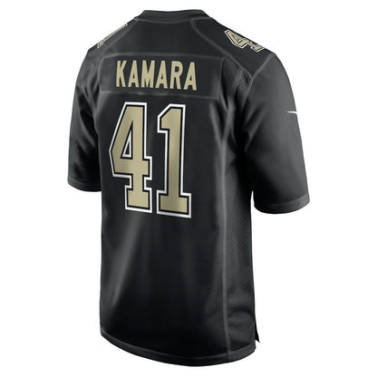 Alvin Kamara New Orleans Saints Fashion Game Jersey - Carbon Black | Nike for sale