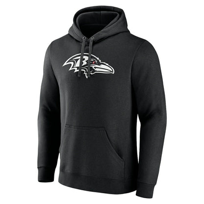 Baltimore Ravens Personalized Name & Number Pullover Hoodie - Black sale