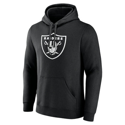 Las Vegas Raiders Personalized Name & Number Pullover Hoodie - Black on sale