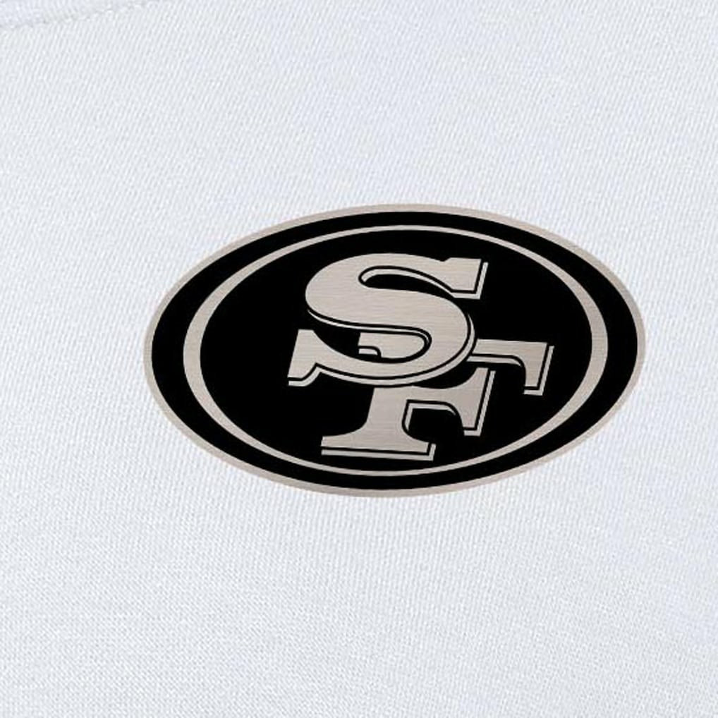 San Francisco 49ers Antigua Women's Victory Pullover Sweatshirt - White on sale