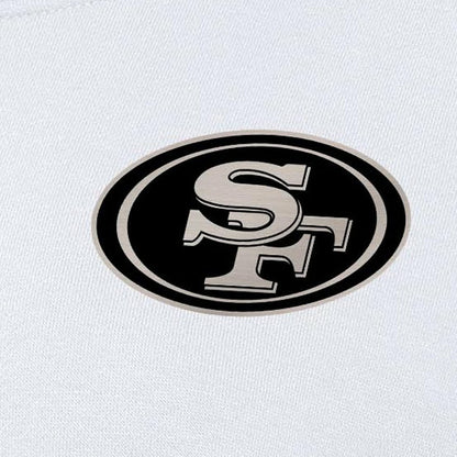 San Francisco 49ers Antigua Women's Victory Pullover Sweatshirt - White on sale