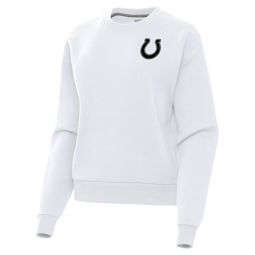 Indianapolis Colts Antigua Women's Victory Pullover Sweatshirt - White outlet