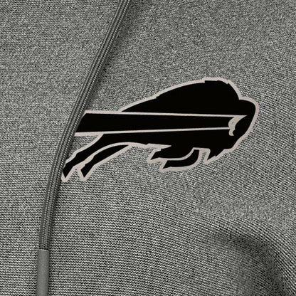 Buffalo Bills Antigua Women's Justice Pullover Hoodie - Heather Black online