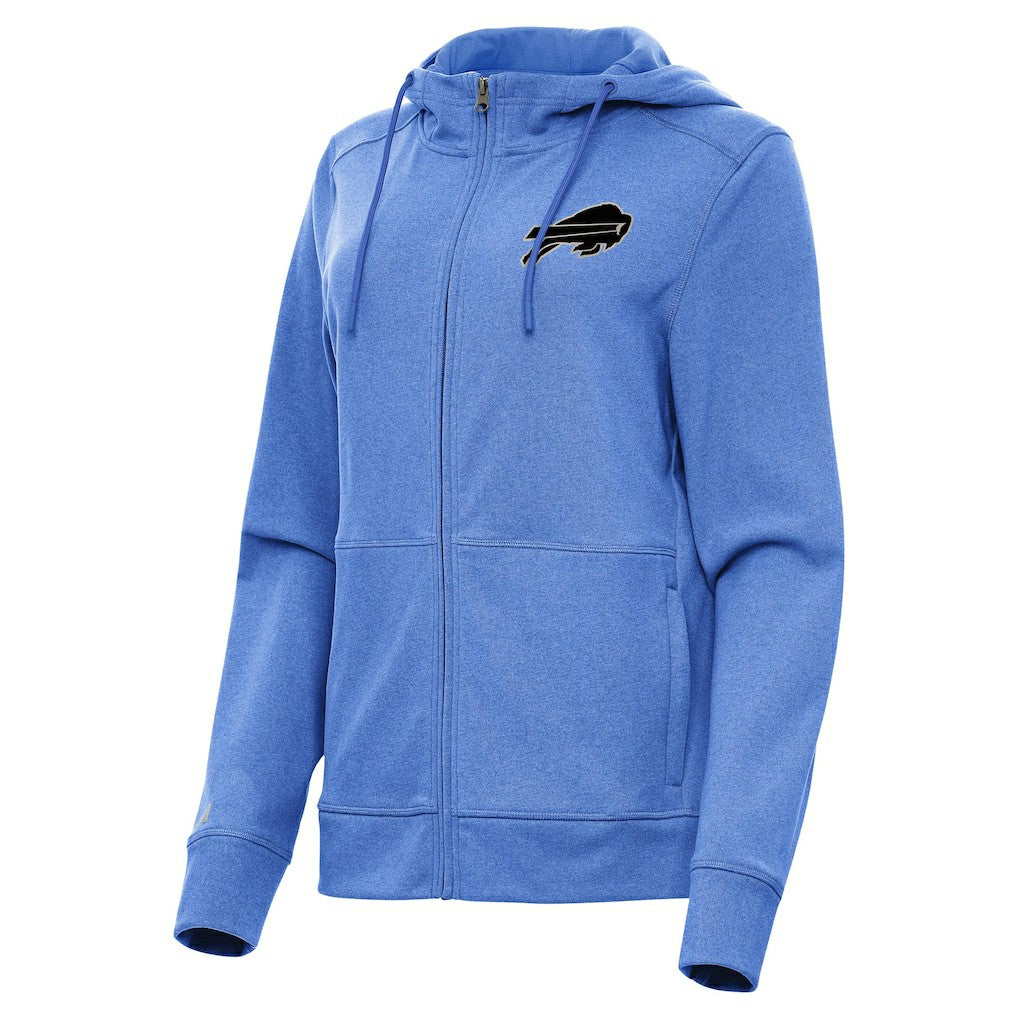Buffalo Bills Antigua Women's Seeker Full-Zip Hoodie Jacket - Heather Royal on sale