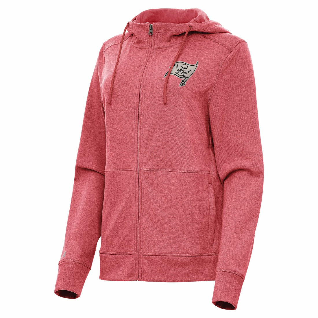Tampa Bay Buccaneers Antigua Women's Seeker Full-Zip Hoodie Jacket - Heather Red sale