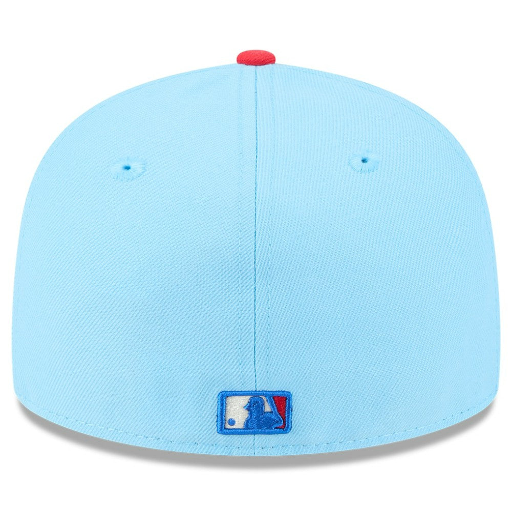 Washington Nationals 2025 Fourth of July Low Profile 59FIFTY Fitted Hat - Light Blue/Red | New Era