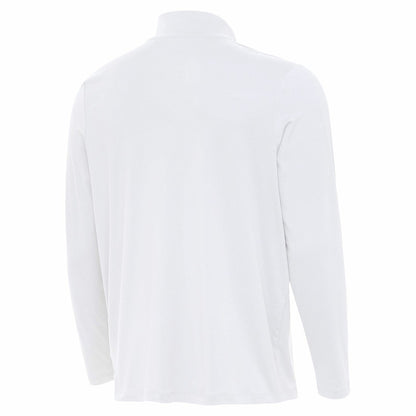 Denver Broncos Antigua Reprocess Quarter-Zip Top - White sale