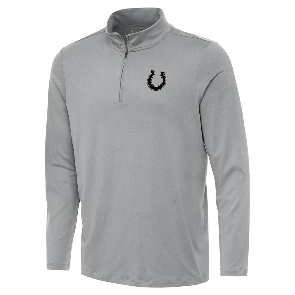 Indianapolis Colts Antigua Reprocess Quarter-Zip Top - Gray cheap