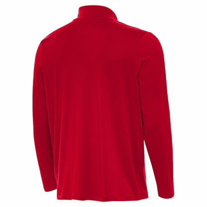 San Francisco 49ers Antigua Reprocess Quarter-Zip Top - Scarlet for sale