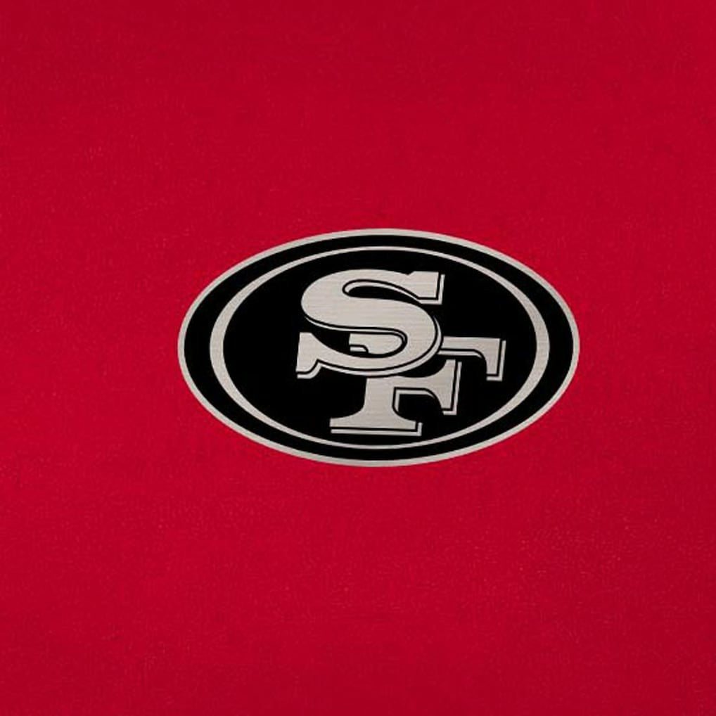 San Francisco 49ers Antigua Reprocess Quarter-Zip Top - Scarlet for sale