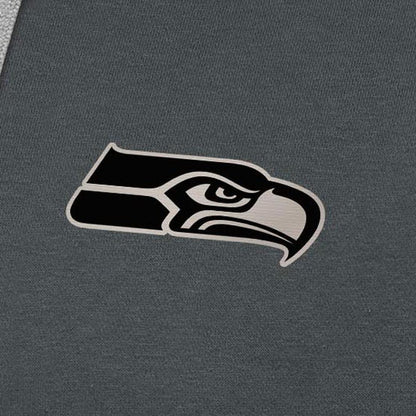 Seattle Seahawks Antigua Brushed Carbon Victory Pullover Hoodie - Charcoal outlet