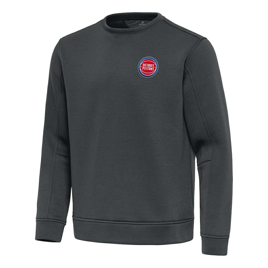 Detroit Pistons Antigua Relevant Pullover Sweatshirt sale - Pewter sale