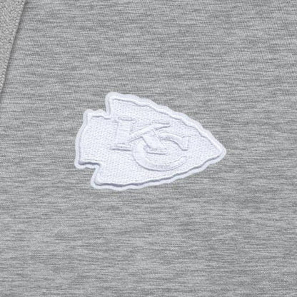 Kansas City Chiefs Antigua Victory Pullover Hoodie - Heather Gray on sale