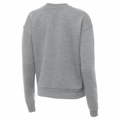 San Francisco 49ers Antigua Women's Victory Pullover Sweatshirt - Heather Gray on sale