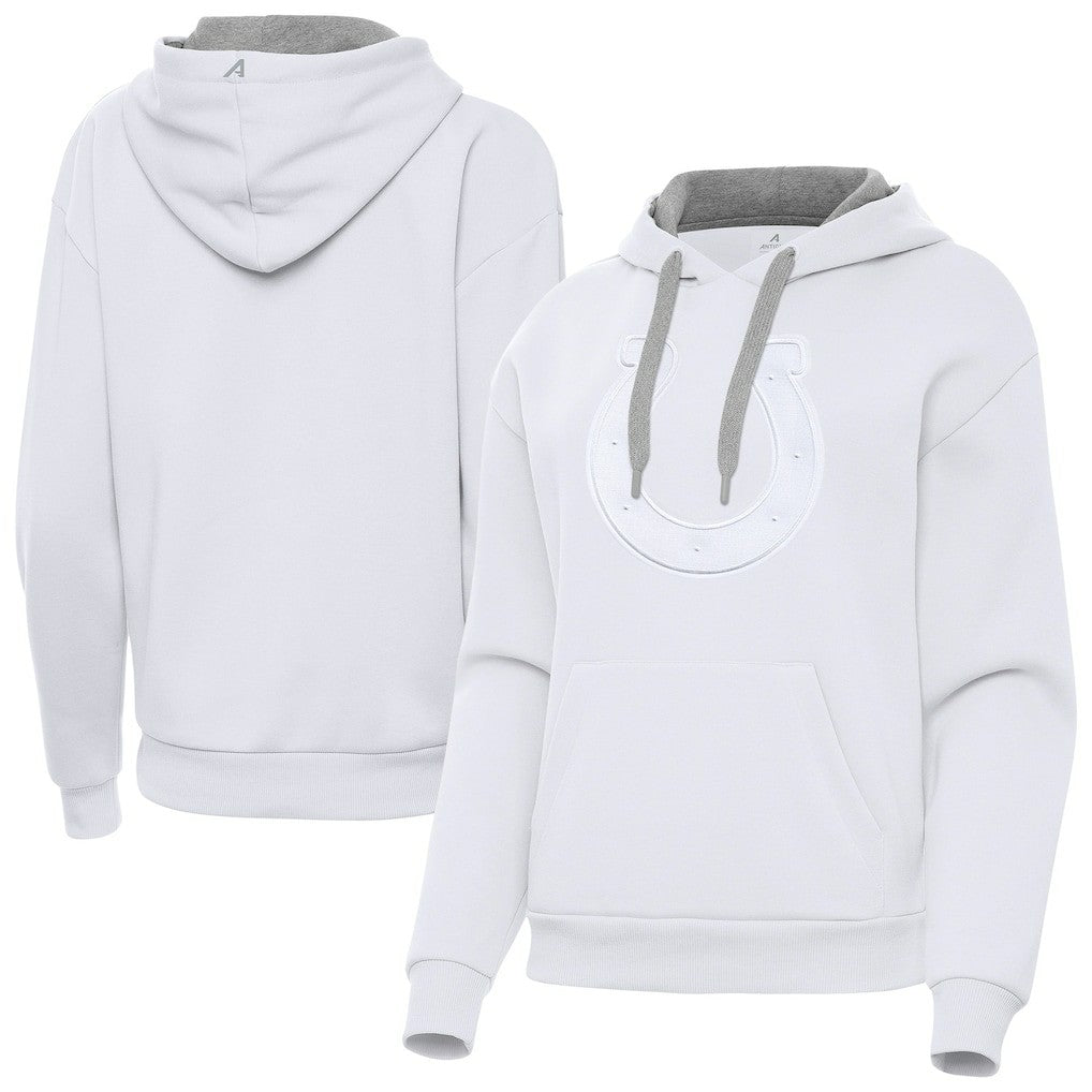 Indianapolis Colts Antigua Women's Victory Pullover Hoodie - White online