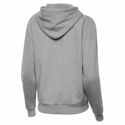 San Francisco 49ers Antigua Women's Victory Pullover Hoodie - Heather Gray discount