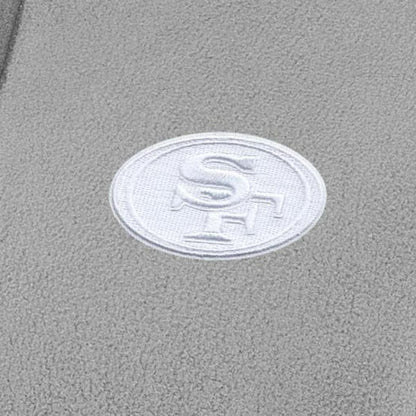 San Francisco 49ers Antigua Women's Figure Half-Zip Sweatshirt - Gray discount