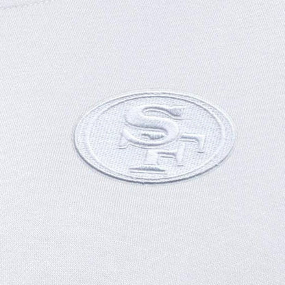 San Francisco 49ers Antigua Women's Victory Crew Pullover Sweatshirt - White online