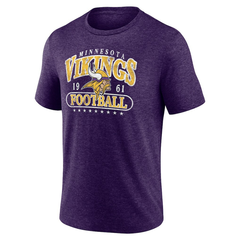 Minnesota Vikings Purple Retro Tri-Blend T-Shirt online