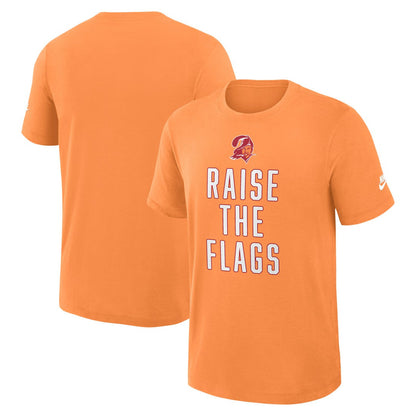 Tampa Bay Buccaneers Rewind Slub Dri-FIT T-Shirt - Orange | Nike on sale