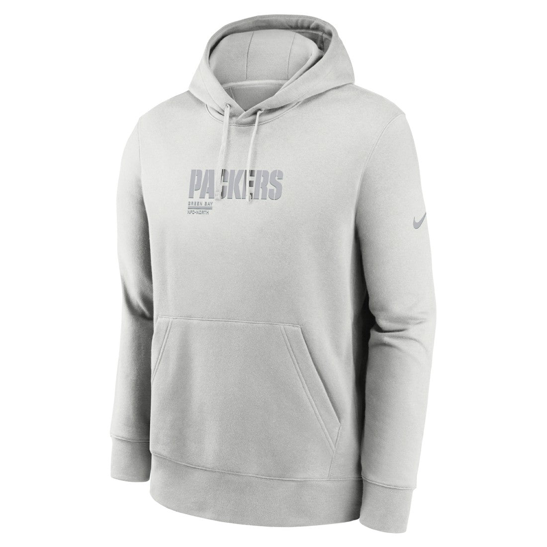 Green Bay Packers Edge Pack French Terry Club Pullover Hoodie - Gray | Nike online