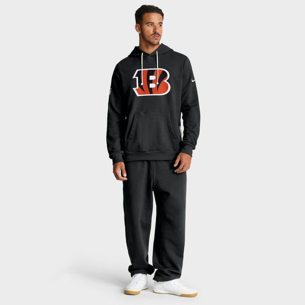 Cincinnati Bengals Sideline Standard Issue Initial Home Dri-FIT Hoodie - Black | Nike on sale