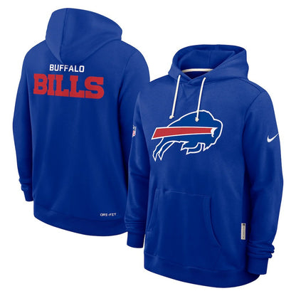 Buffalo Bills Sideline Standard Issue Initial Home Dri-FIT Hoodie - Royal | Nike cheap