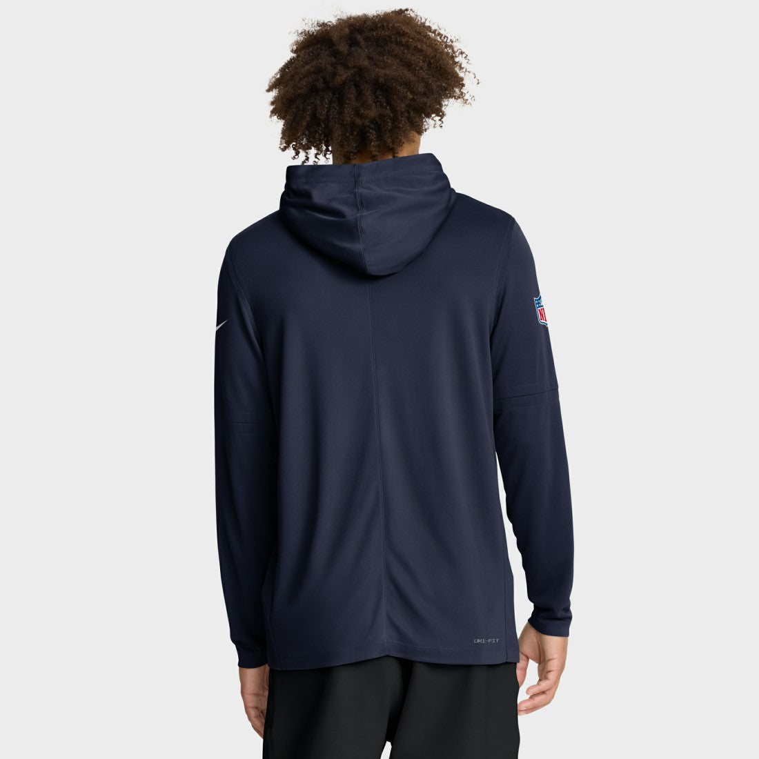 Denver Broncos Sideline Pure Fury Performance Long Sleeve Hoodie T-Shirt - Navy | Nike online