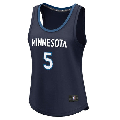 Anthony Edwards Minnesota Timberwolves Women's Fast Break Player Jersey - Icon Edition - Navy | Fanatics online