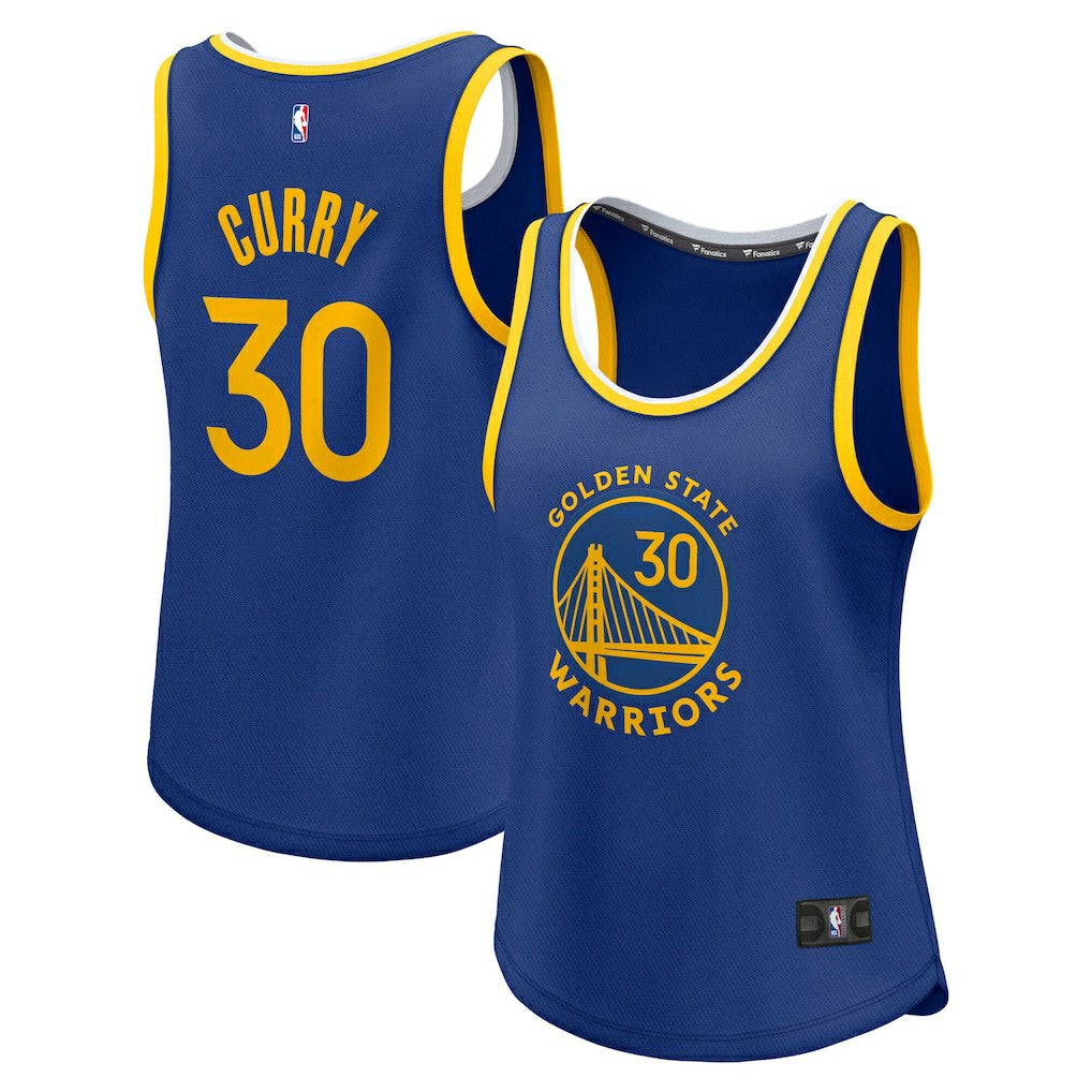 Stephen Curry Golden State Warriors Women's Fast Break Player Jersey sale - Icon Editi- Royal | Fanatics cheap