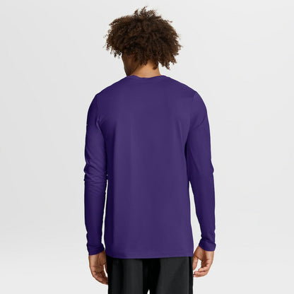 Minnesota Vikings Primetime Legend Icon Performance Long Sleeve T-Shirt - Purple | Nike outlet