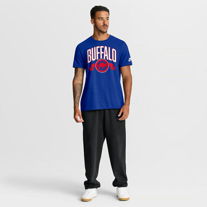 Buffalo Bills Rewind Front and Back Hit Essential T-Shirt - Royal | Nike online