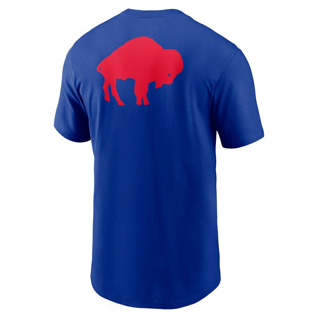 Buffalo Bills Rewind Front and Back Hit Essential T-Shirt - Royal | Nike online