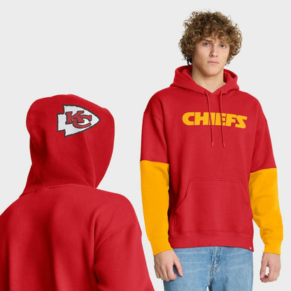 Kansas City Chiefs Helmet Pullover Hoodie - Red for sale