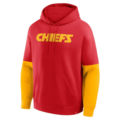 Kansas City Chiefs Helmet Pullover Hoodie - Red for sale