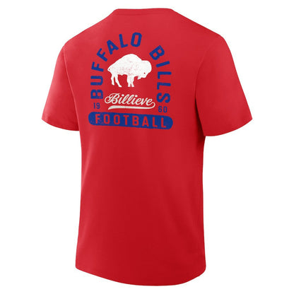 Buffalo Bills Fluid Motion Legacy T-Shirt - Red discount