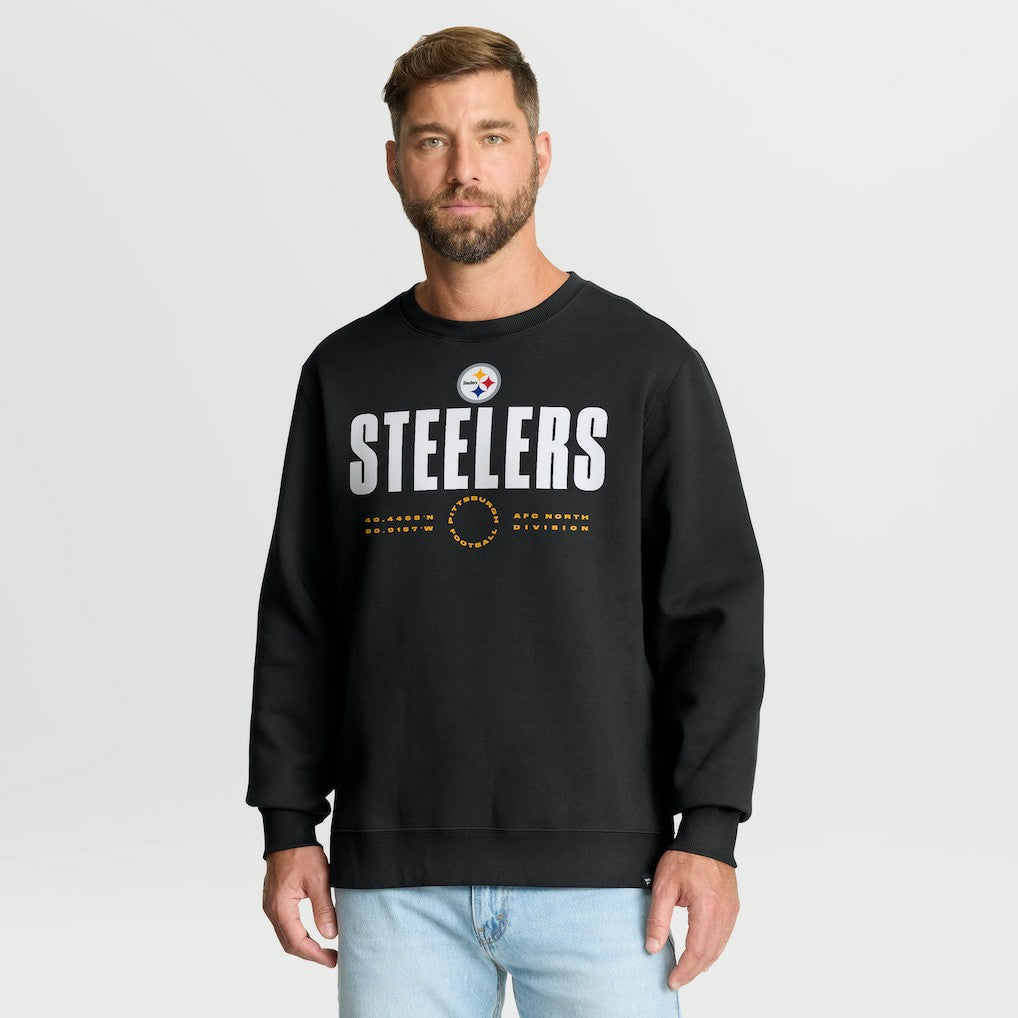 Pittsburgh Steelers Direct Handoff Legacy Pullover Sweatshirt - Black for sale