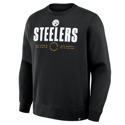 Pittsburgh Steelers Direct Handoff Legacy Pullover Sweatshirt - Black for sale