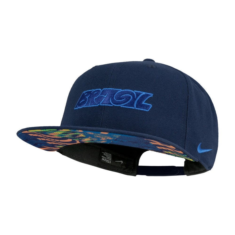 Brazil National Team Unisex Pro Snapback Hat - Navy | Nike sale