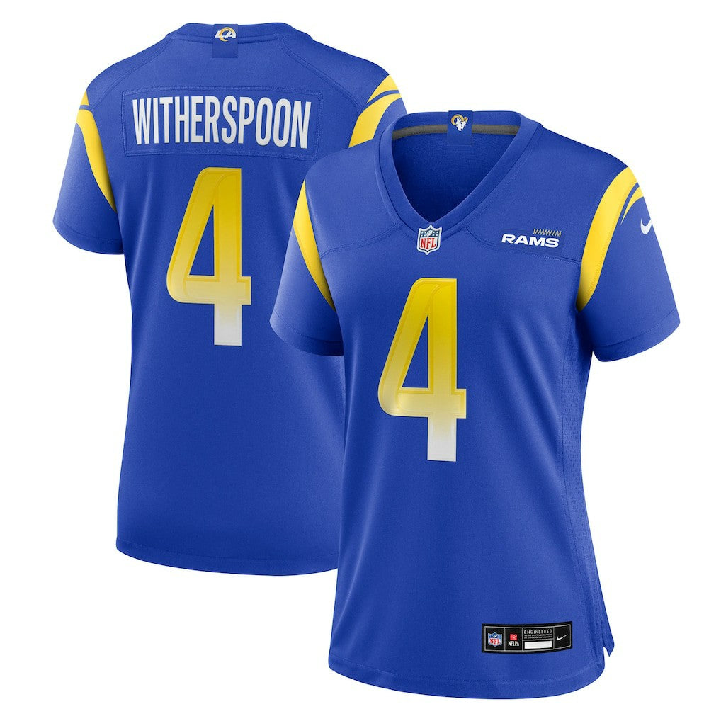 Ahkello Witherspoon Los Angeles Rams Women's Team Game Jersey - Royal | Nike sale