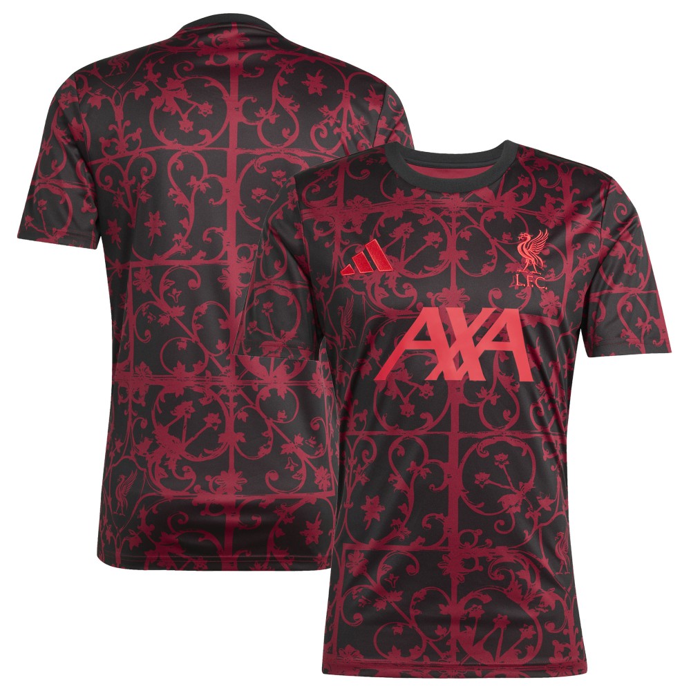 Liverpool 2025/26 AEROREADY Pre-Match Top - Black | Adidas cheap