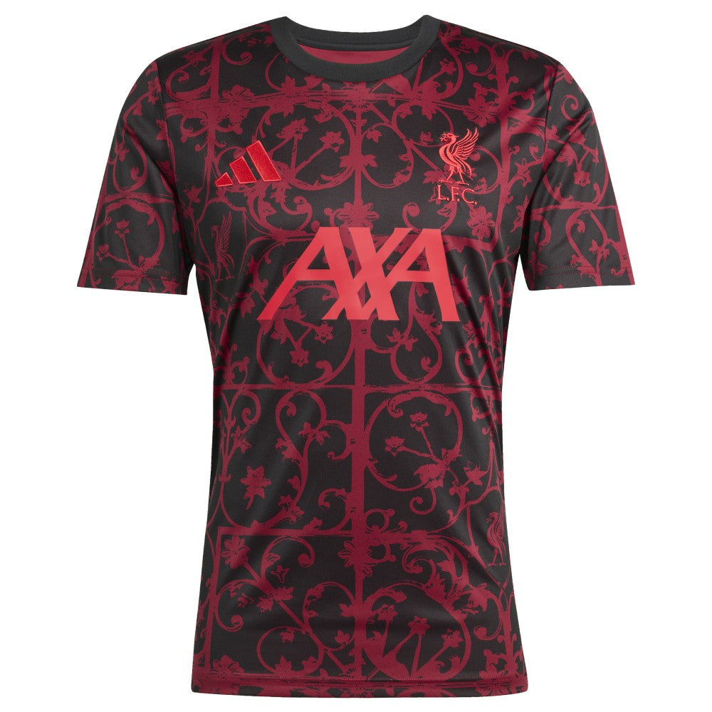 Liverpool 2025/26 AEROREADY Pre-Match Top - Black | Adidas cheap