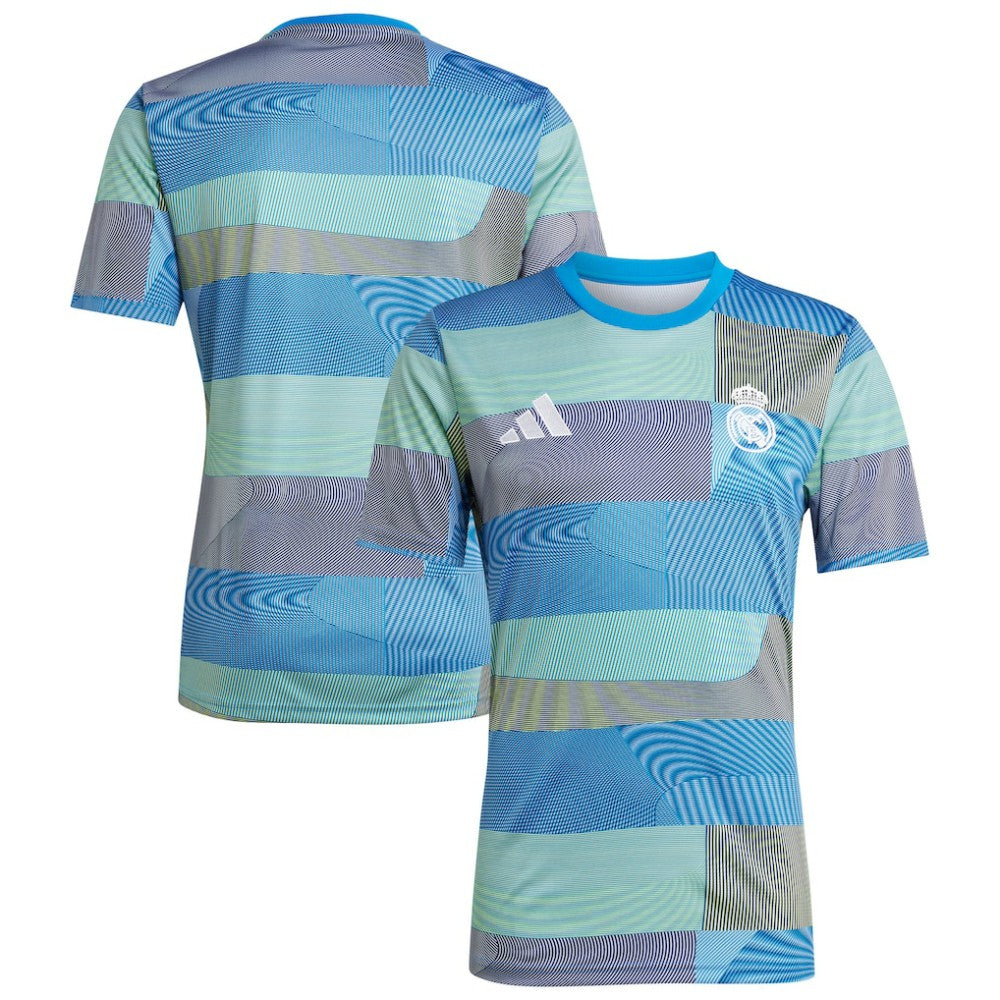 Real Madrid 2025/26 AEROREADY Pre-Match Top - Blue | Adidas discount