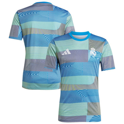 Real Madrid 2025/26 AEROREADY Pre-Match Top - Blue | Adidas discount