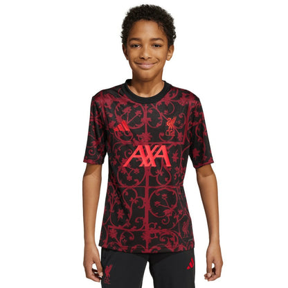 Liverpool Youth 2025/26 Pre-Match AEROREADY Top - Black | Adidas online