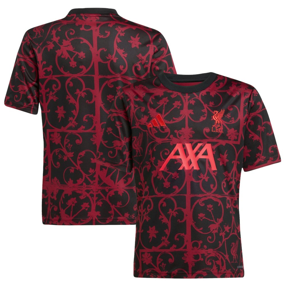 Liverpool Youth 2025/26 Pre-Match AEROREADY Top - Black | Adidas online