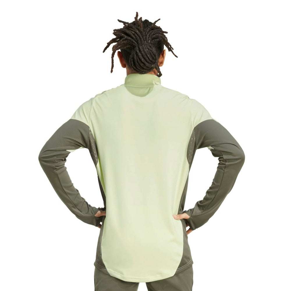 Real Madrid 2025/26 AEROREADY Raglan Quarter-Zip Training Pullover - Green | Adidas shop