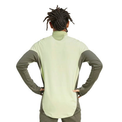 Real Madrid 2025/26 AEROREADY Raglan Quarter-Zip Training Pullover - Green | Adidas shop